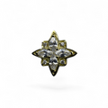 Terminale in Oro 14K con Zirconi – Stella Marquise
