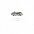 14k yellow gold pug-shaped terminal