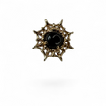 Terminale in Oro 14K con Onice – Sole