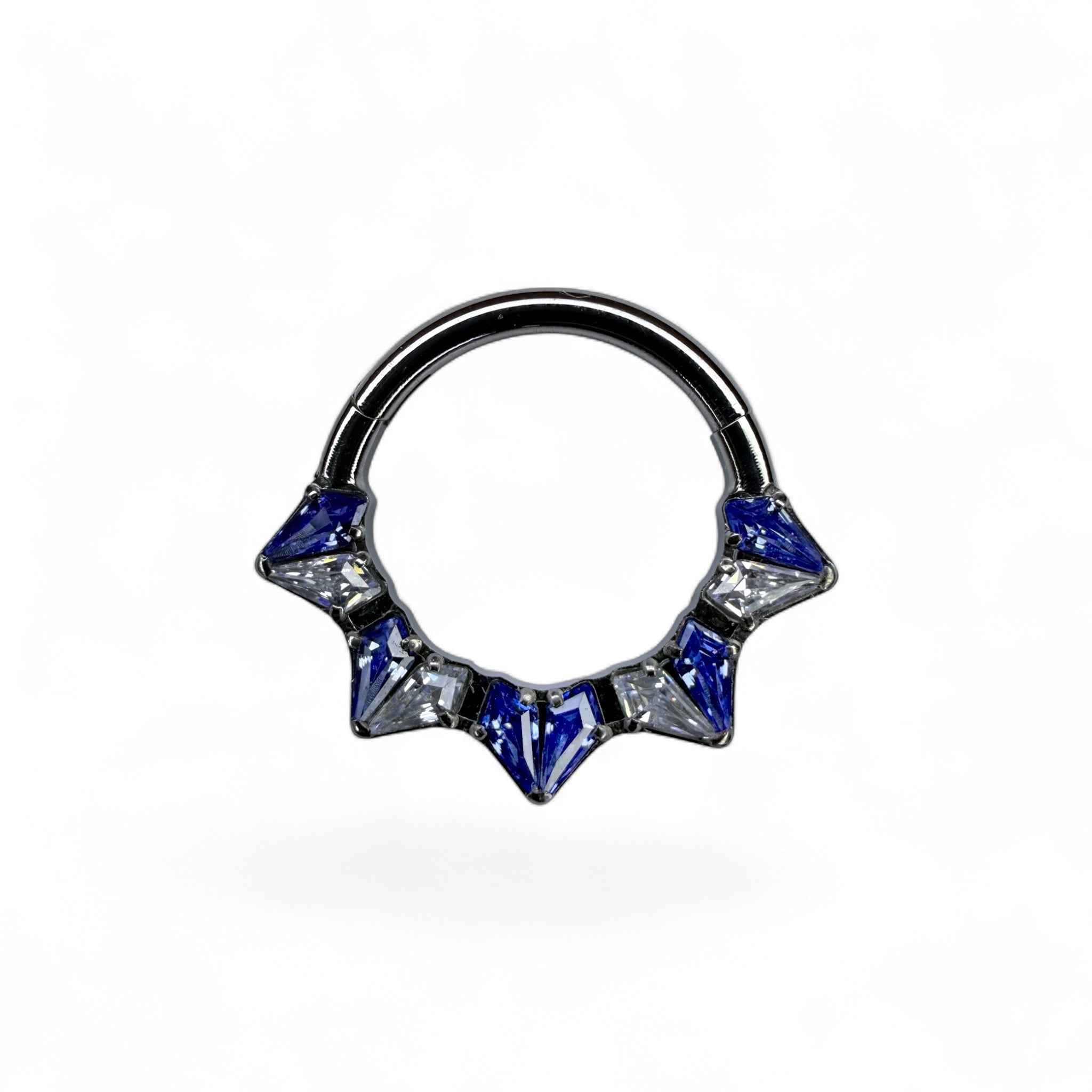 Clicker in titanio con zirconi triangolari – Maëlys